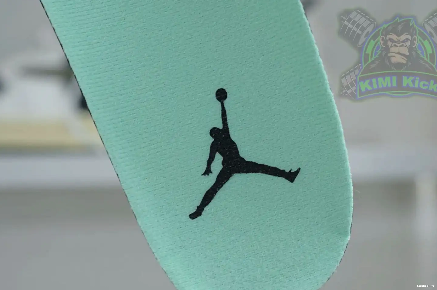 Kimikick Jordan Air 3 Green Glow 0514